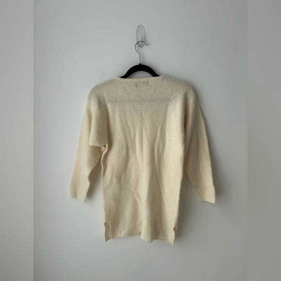 Vintage lambswool angora hair cream sweater - Picture 9 of 11
